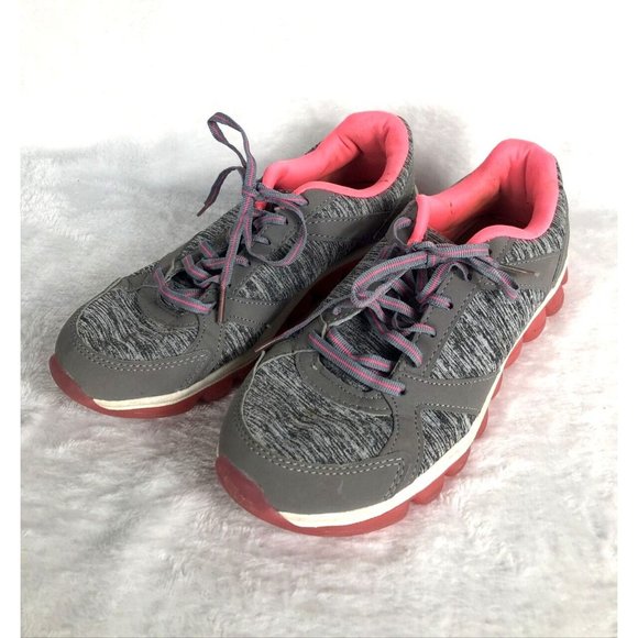 Danskin Women’s Sneakers Gray Pink Adult Size 6 1/2 - Picture 2 of 8